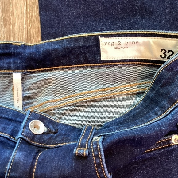 Rag & bone high rise bootcut Jeans New with tags Size 32 - Picture 7 of 11
